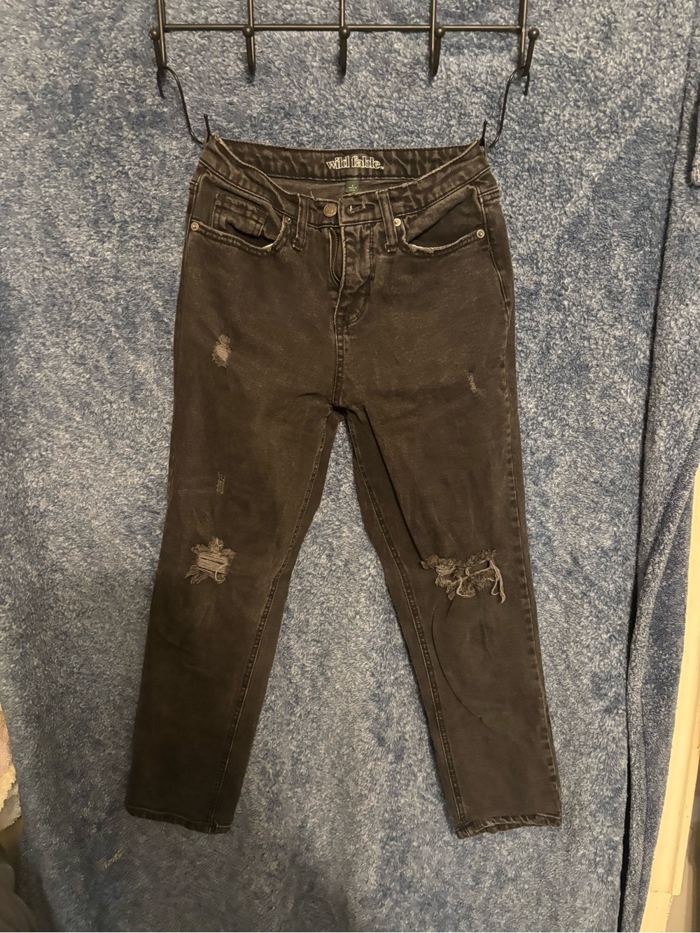 wild fable Black Distressed jeans